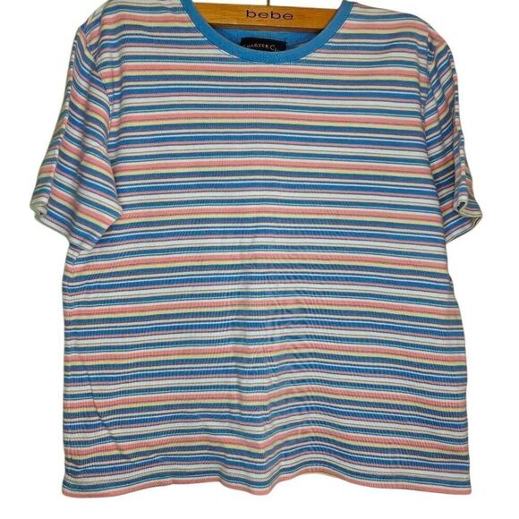 Charter Club Vintage Pastel baby Tee - Picture 1 of 5